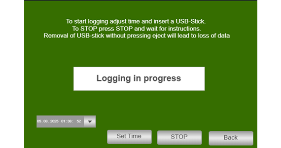 Logging In Process