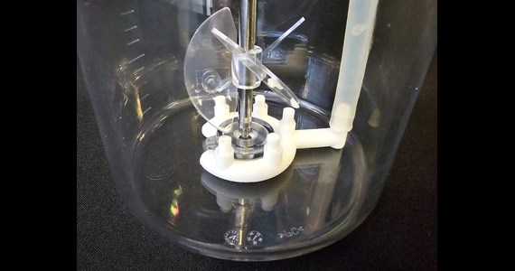 Glass frit 40 µm ring sparger