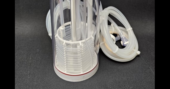 Membrane diffusion air into SUB